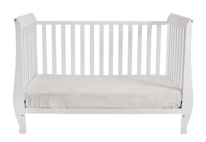 AFG Naomi Convertible Crib w/ Toddler Rail White