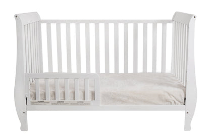 AFG Naomi Convertible Crib w/ Toddler Rail White