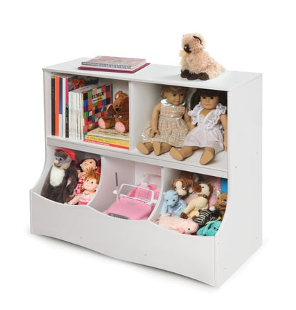 Multi-Bin Storage Cubby - White