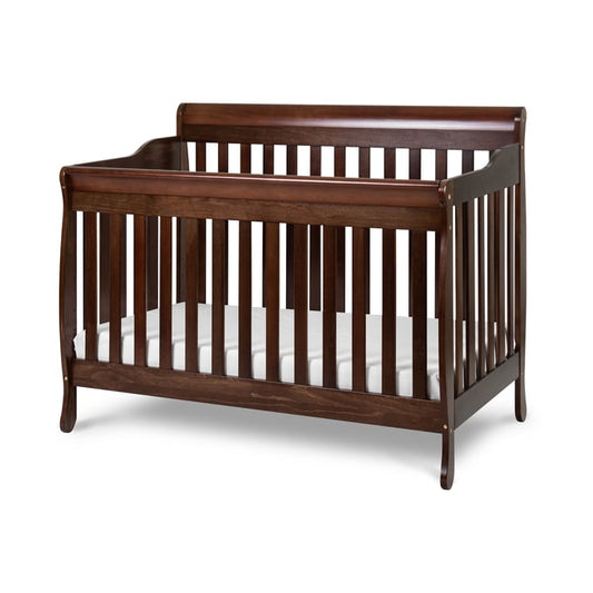 AFG Alice Convertible Crib w/ Toddler Rail Espresso