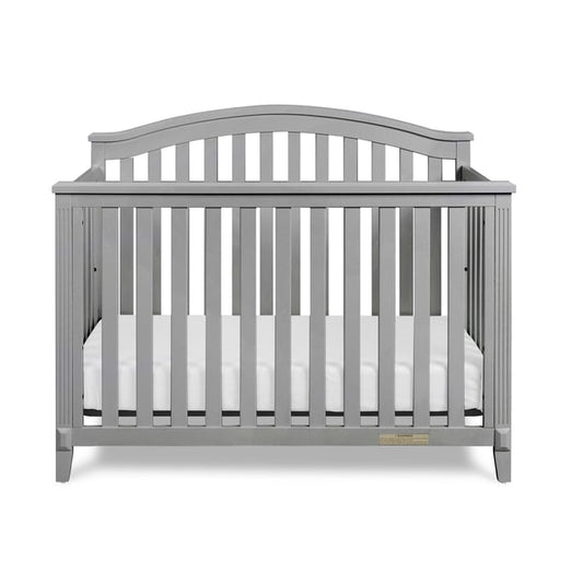 AFG Kali 4-in-1 Crib (Flat Footboard) Gray