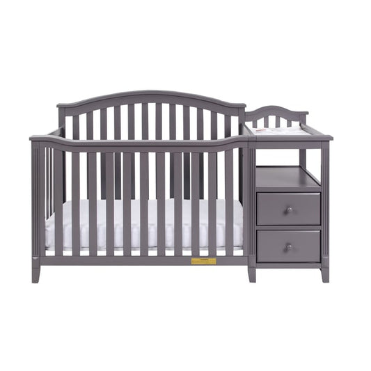 AFG Kali 4-in-1 Crib and Changer - Gray