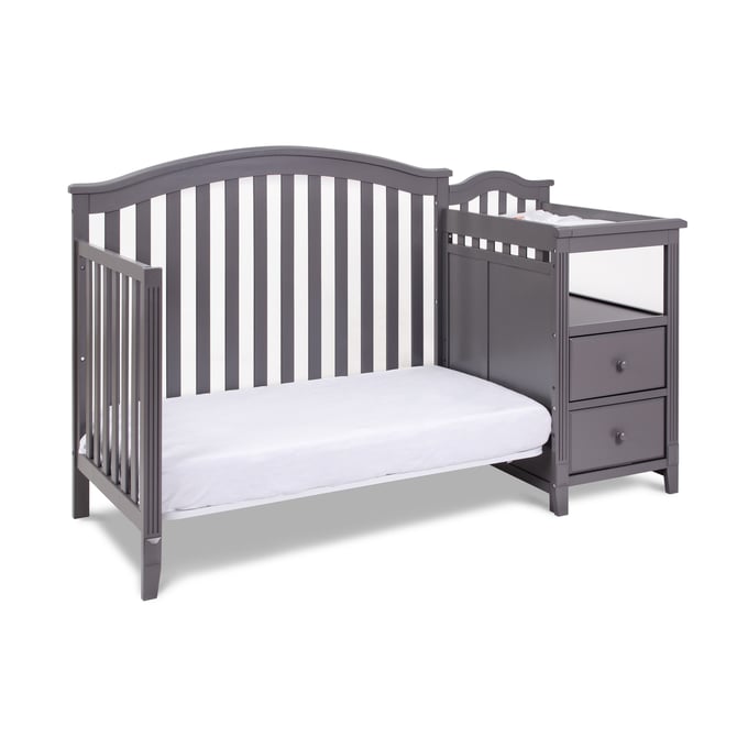 AFG Kali 4-in-1 Crib and Changer - Gray