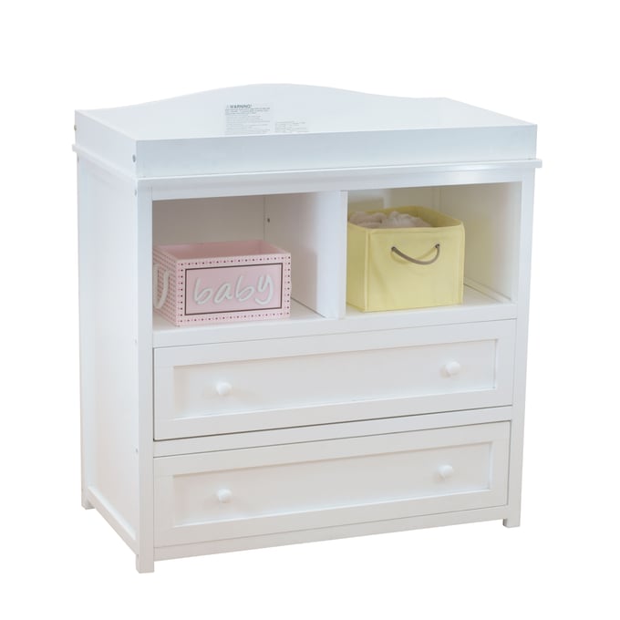 AFG Leila 2 Drawer Changer White