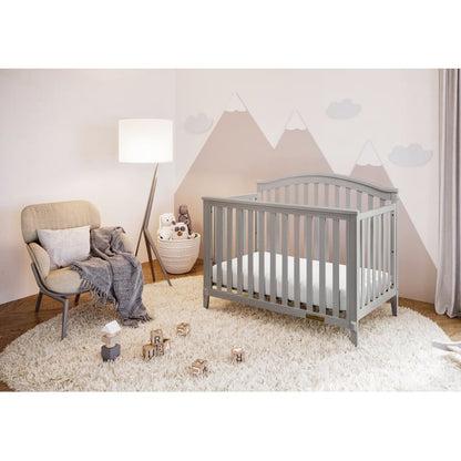 AFG Kali 4-in-1 Crib (Flat Footboard) Gray