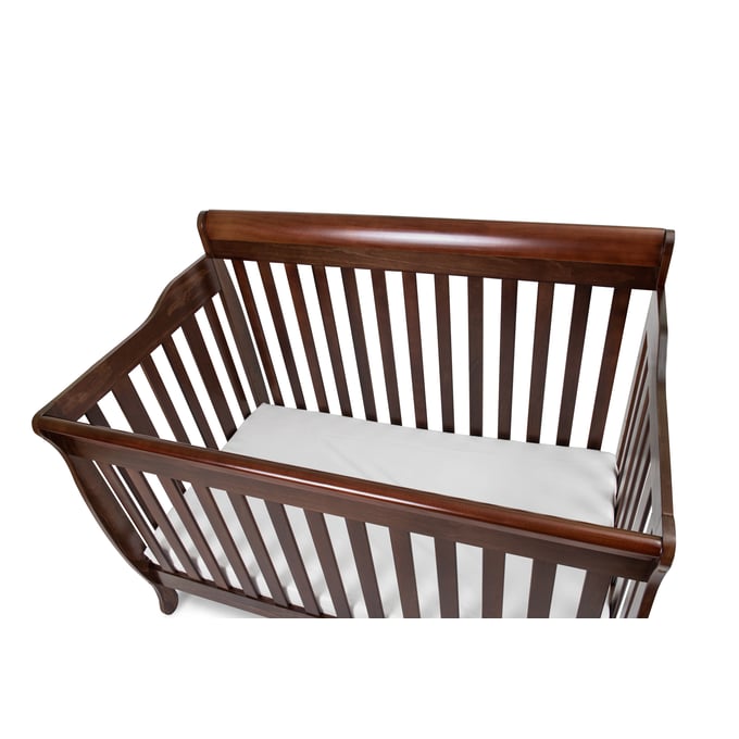 AFG Alice Convertible Crib w/ Toddler Rail Espresso