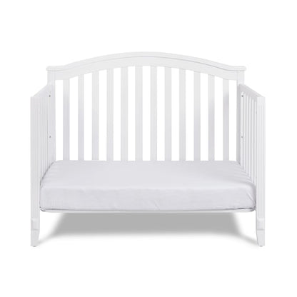 AFG Kali 4-in-1 Crib (Flat Footboard) White
