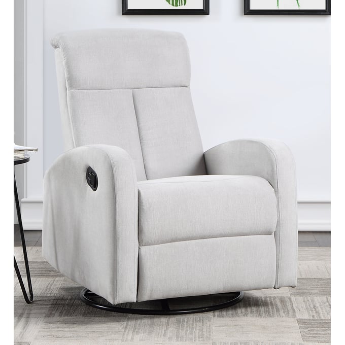 AFG Amber Swivel Glider Recliner Gray