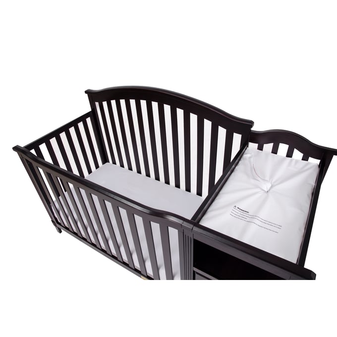 AFG Kali 4-in-1 Crib and Changer - Espresso