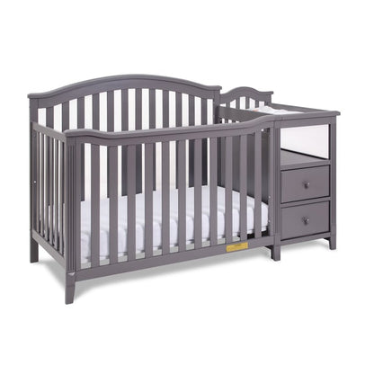 AFG Kali 4-in-1 Crib and Changer - Gray