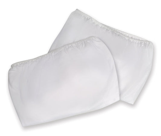 Fitted Bassinet Sheets for Elegance Round Baby Bassinets (Set of 2) - White