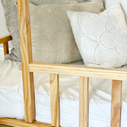 Montessori House Bedframe with Rails