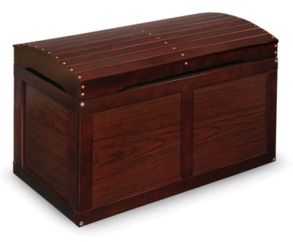 Hardwood Barrel Top Toy Chest - Cherry