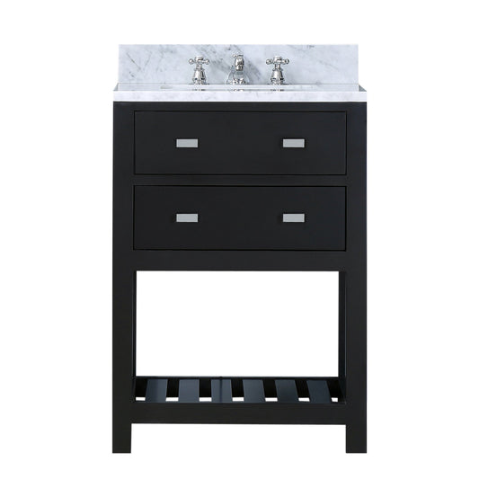 24 Inch Espresso Single Sink Bathroom Vanity From The Madalyn Collection